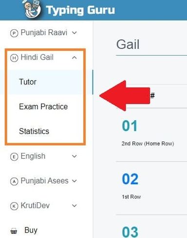 hindi typing tutor online